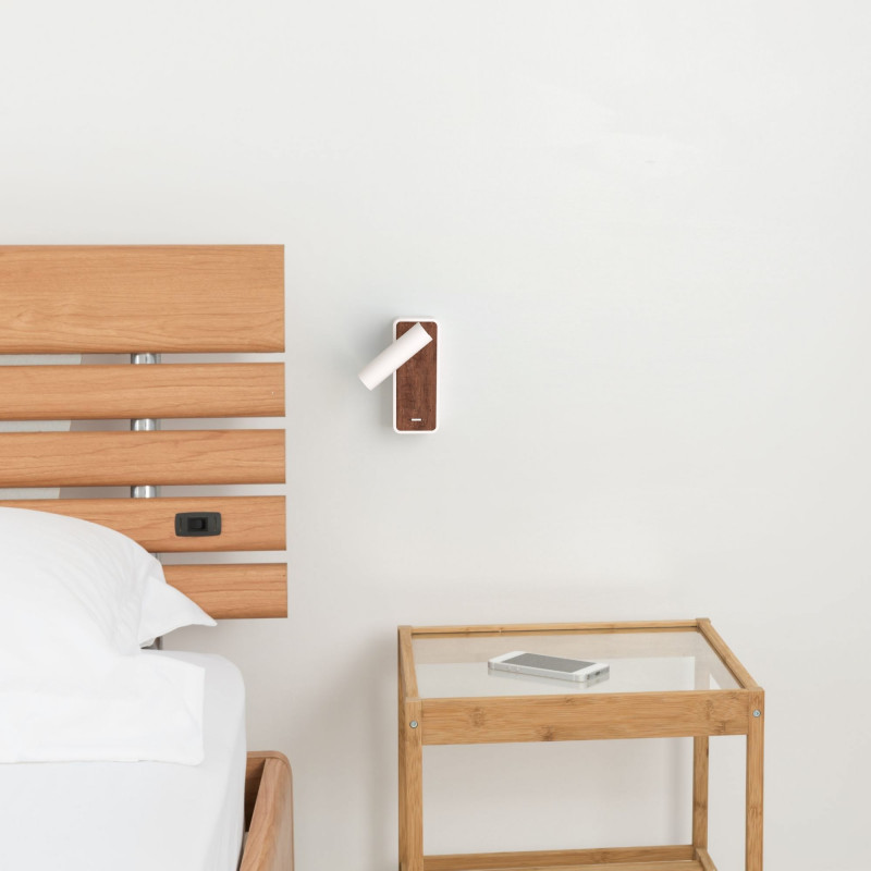 Pack x 2 - Wall reading light "Irene" - 3W - CREE LED chip - White Pack x 2 - Wall reading light "Irene" - 3W - CREE LED chip - White