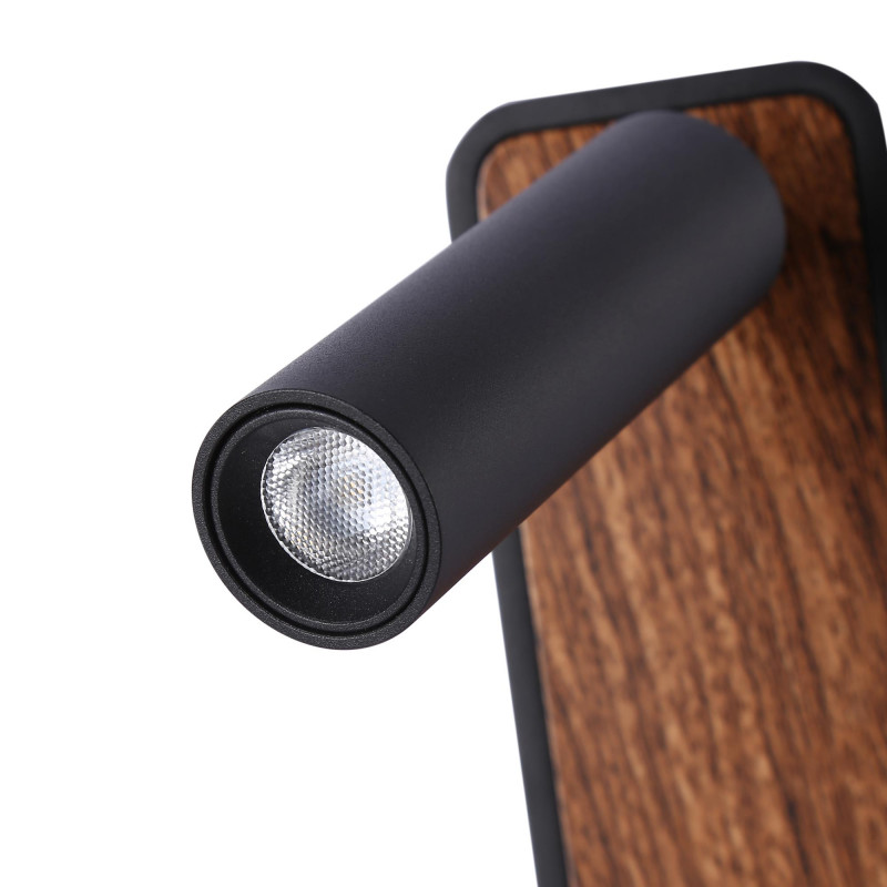 Pack x 2 - Wall reading light "Irene" - 3W - CREE LED chip - Black Pack x 2 - Wall reading light "Irene" - 3W - CREE LED chip - Black