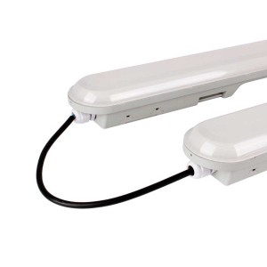 Pack x 40 - Linkable LED Tri-proof Batten linear fitting - 9W - 60cm - IP65 - 4000K