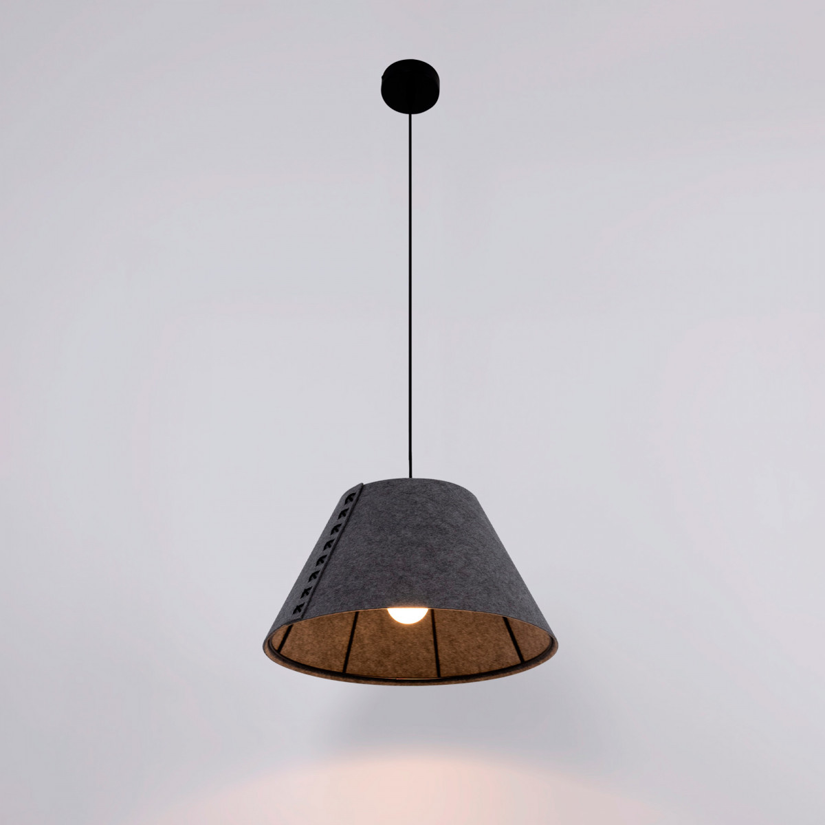 Acoustic pendant lamp "Gandal 50" - ø 50cm