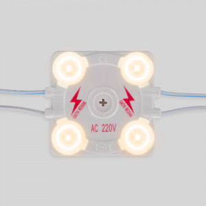 LED module for illuminated signs - 3.6W - 220V AC - IP65 - 165º - 3000K