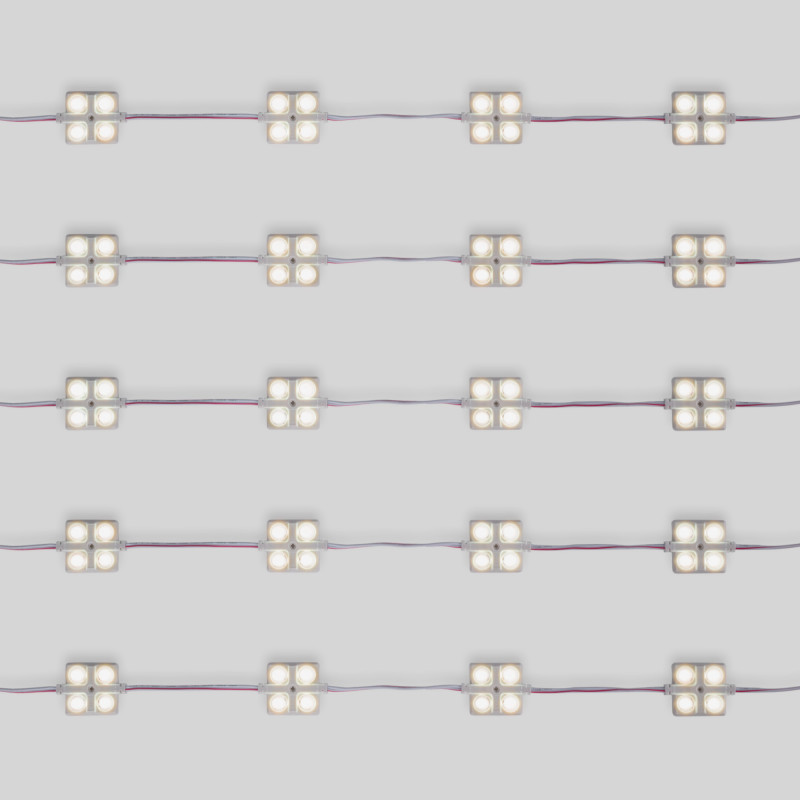 LED module for illuminated signs - 2W - 12V - IP65 - 160º - 3000K