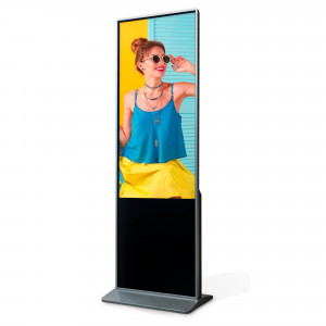 55" UHD-4K LCD advertising...