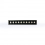 Recessed linear LED downlight - 20W - UGR18 - CRI90 - OSRAM Chip - Black