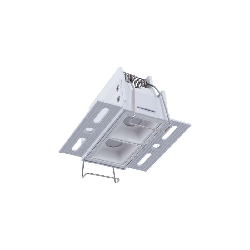 Recessed linear LED spotlight for plasterboard - 4W - UGR18 - CRI90 - White