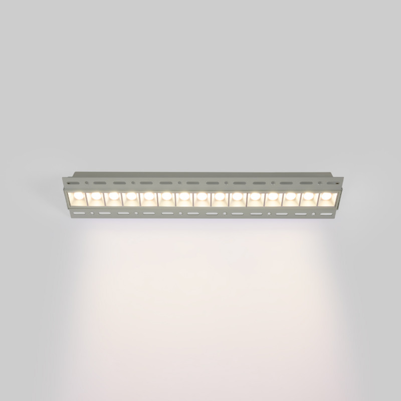 Recessed linear LED spotlight for plasterboard - 30W - UGR18 - CRI90 - White Recessed linear LED spotlight for plasterboard - 30W - UGR18 - CRI90 - White