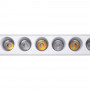 Magnetic linear track light - RGB + CCT - 6W - UGR18 - Mi Light - White