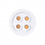 Recessed round LED downlight - 8W - Osram Chip - UGR18 - Cutout Ø 58mm - White