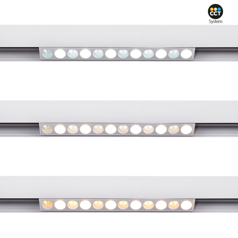 Magnetic linear track light - CCT - 10W - UGR18 - Mi Light - White Magnetic linear track light - CCT - 10W - UGR18 - Mi Light - White