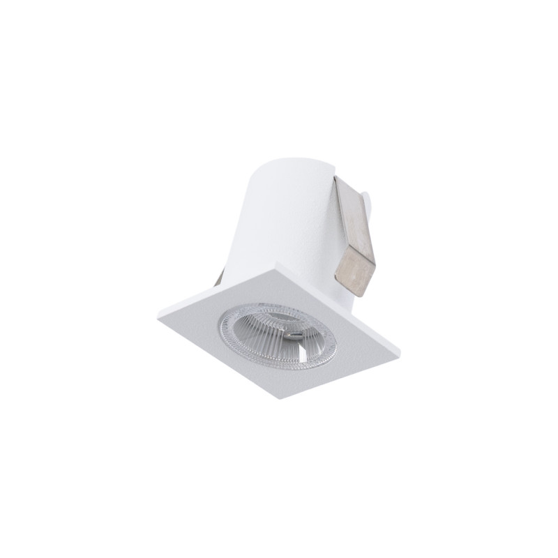 Recessed square LED downlight - 2W - Osram Chip - UGR18 - Cutout Ø 25mm - White Recessed square LED downlight - 2W - Osram Chip - UGR18 - Cutout Ø 25mm - White