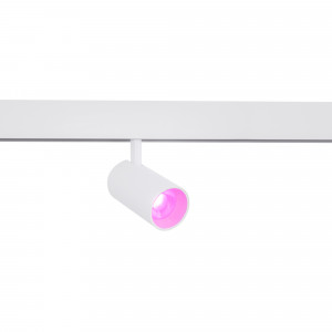 RGB + CCT magnetic track LED spotlight - 48V - 6W - Mi Light - White