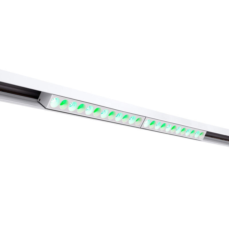 Magnetic linear track light - RGB + CCT - 12W - UGR18 - Mi Light - White
