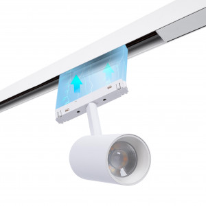 RGB + CCT magnetic track LED spotlight - 48V - 12W - Mi Light - White