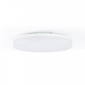 Tri-proof CCT LED ceiling light with motion sensor - 24W - Ø33cm - IP65