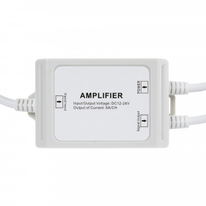 Single colour amplifier/repeater - Tri-proof 12-24V DC - 6A/channel - IP67
