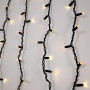 LED Curtain lights - 1.5m x 90cm - 100 lights - Warm White