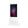 Outdoor digital totem - 55" LCD screen- Double sided - Touch - Android - White