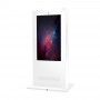 Outdoor digital totem - 55" LCD screen- Double sided - Non touch - Android - White