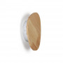 Wooden wall light "Eclipse 3" - 8W - Warm light