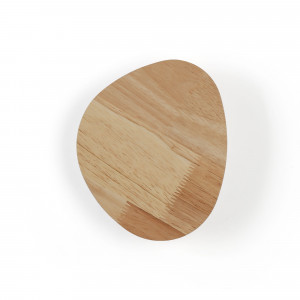 Wooden wall light "Eclipse 3" - 8W - Warm light