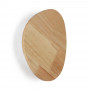 Wooden wall light "Eclipse 3" - 12W - Warm light