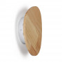 Wooden wall light "Eclipse 3" - 12W - Warm light