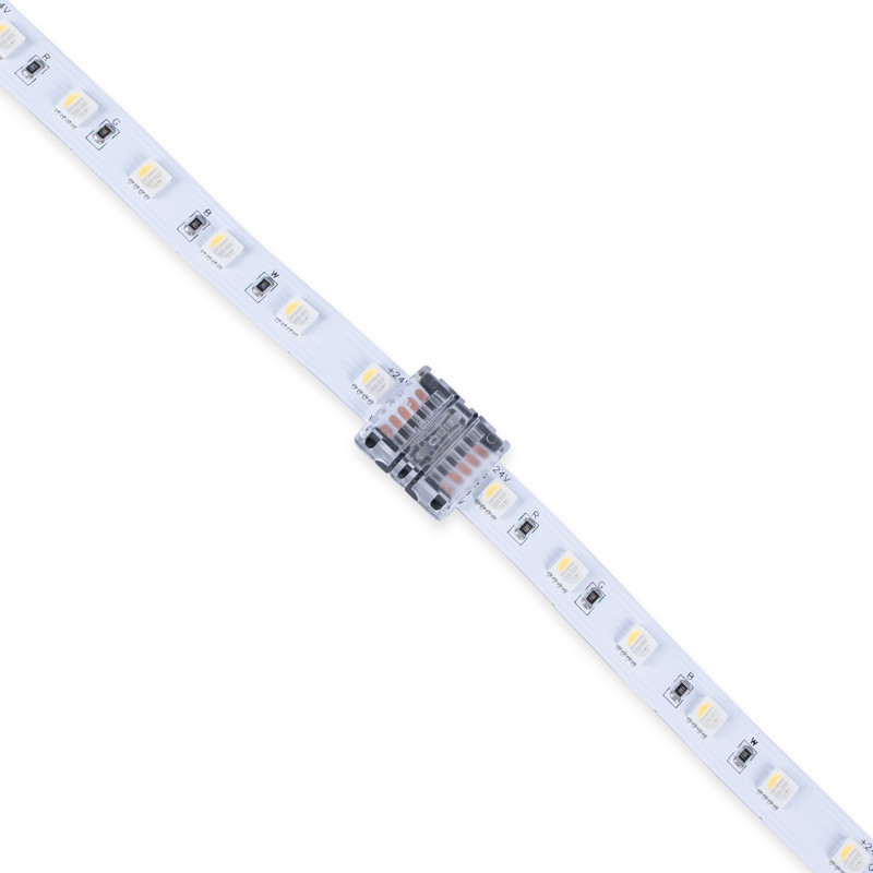 Hippo SMD RGBW Strip-to-strip connector - 12mm PCB - 5 pin - IP20 - Max 24V Hippo SMD RGBW Strip-to-strip connector - 12mm PCB - 5 pin - IP20 - Max 24V