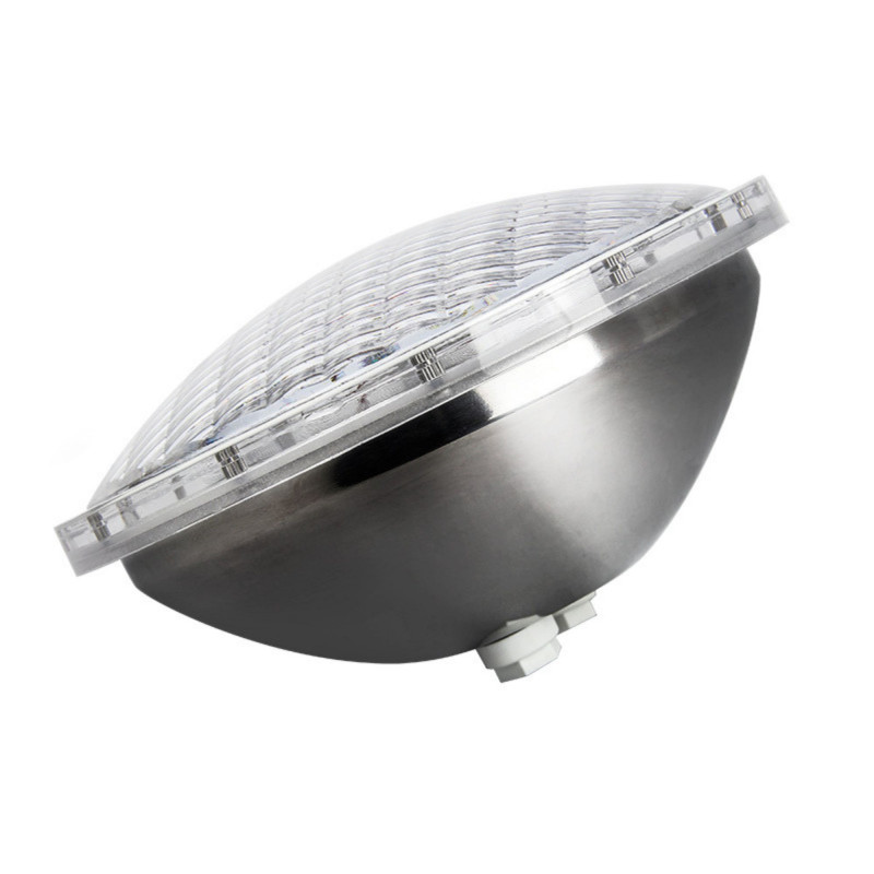 PAR56 RGB LED pool spotlight - 12V AC - 24W - Submersible - Remote control - IP68