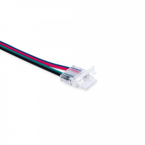 Hippo COB RGB strip-to-controller connector - 10mm PCB - 4 pin - IP20 - Max 24V