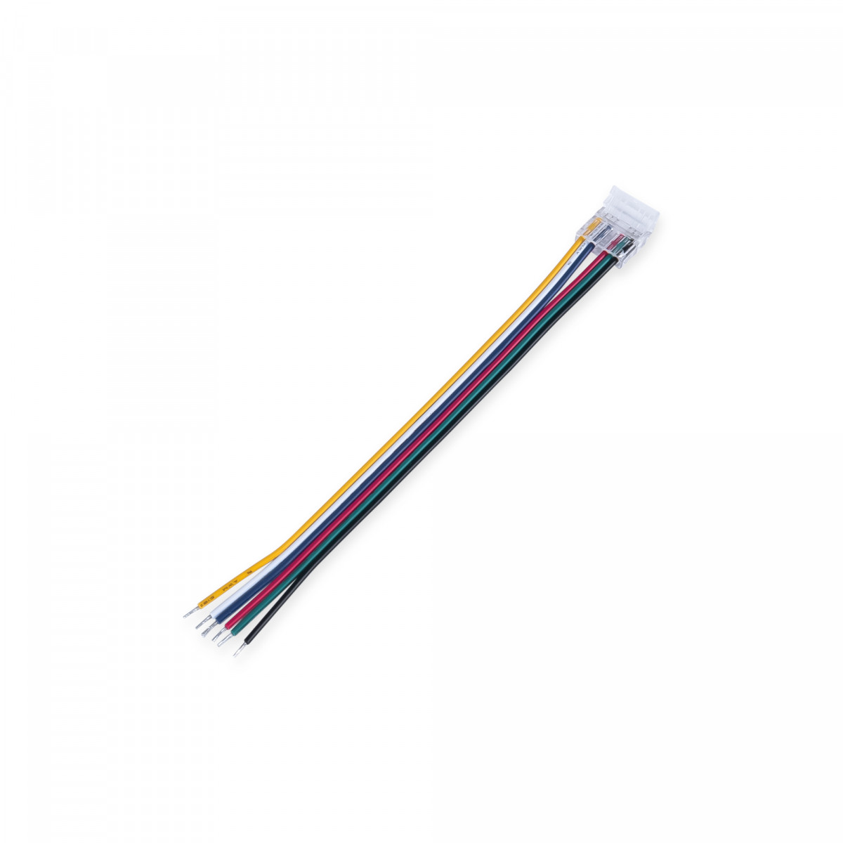 Hippo COB RGB + CCT strip-to-controller connector - 12mm PCB - 6 pin - IP20 - Max 24V