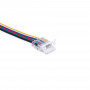Hippo COB RGB + CCT strip-to-controller connector - 12mm PCB - 6 pin - IP20 - Max 24V