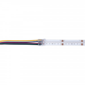 Hippo COB RGB + CCT strip-to-controller connector - 12mm PCB - 6 pin - IP20 - Max 24V