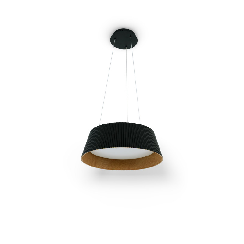 CCT LED Pendant Lamp - 24W - Wood effect - ø46cm CCT LED Pendant Lamp - 24W - Wood effect - ø46cm