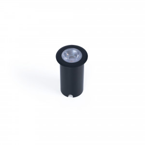 10W LED step light - Warm white - IP67 - Black colour