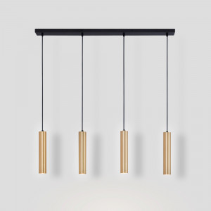 Quadruple minimalist pendant light "Bila 4" - GU10