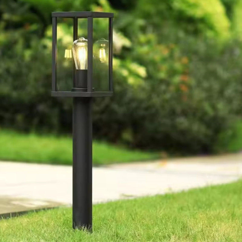 Garden bollard "Glass House" - 80cm - E27