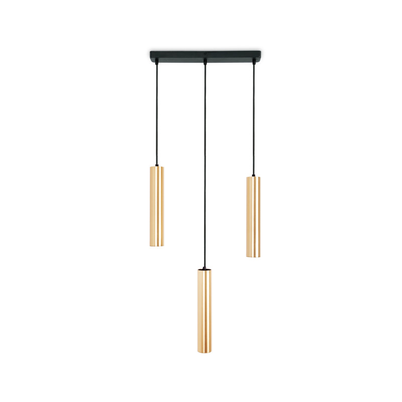 Minimalist triple pendant light "Bila 3" - GU10