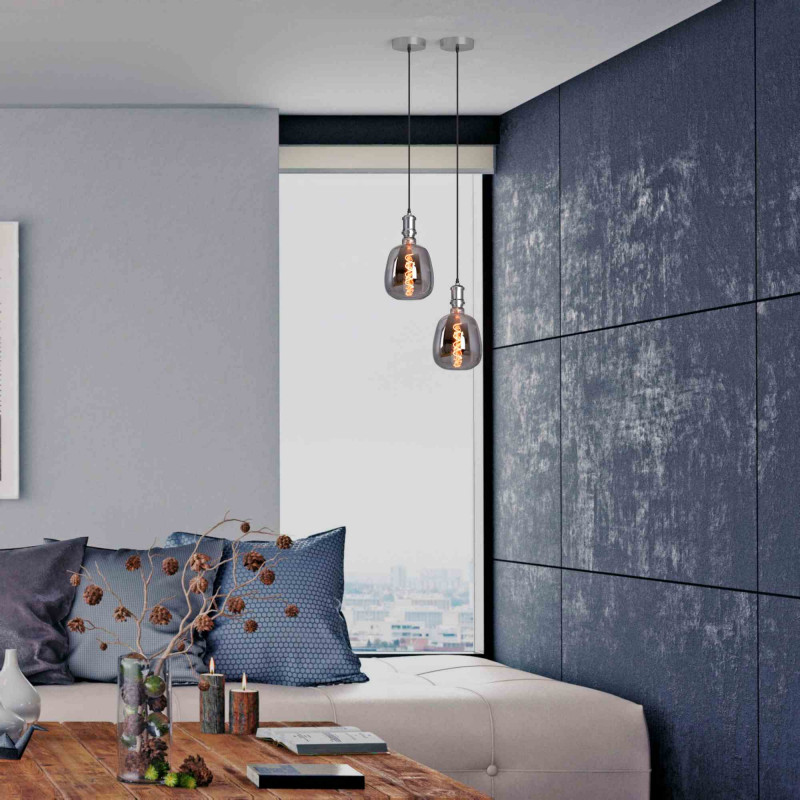 Retro/Vintage pendant lamp - E27 - 4 colors