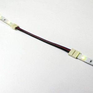 Connector for RGB strips with cable