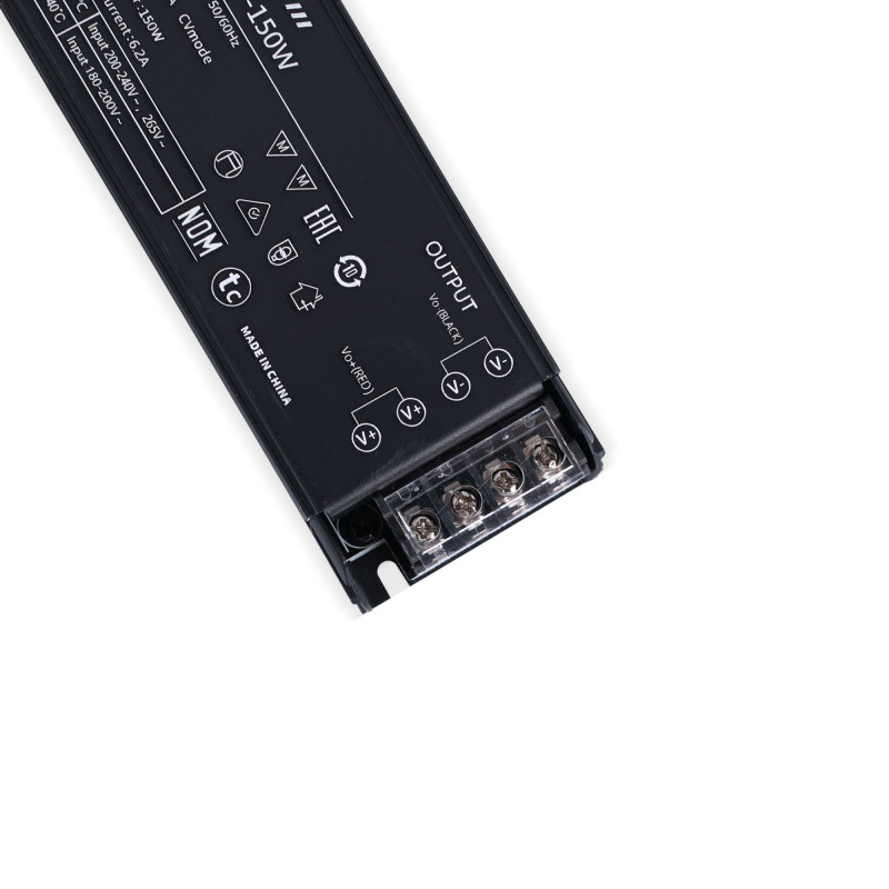 Slim power supply - 150W - 24V- 6.25A -High efficiency -IP20