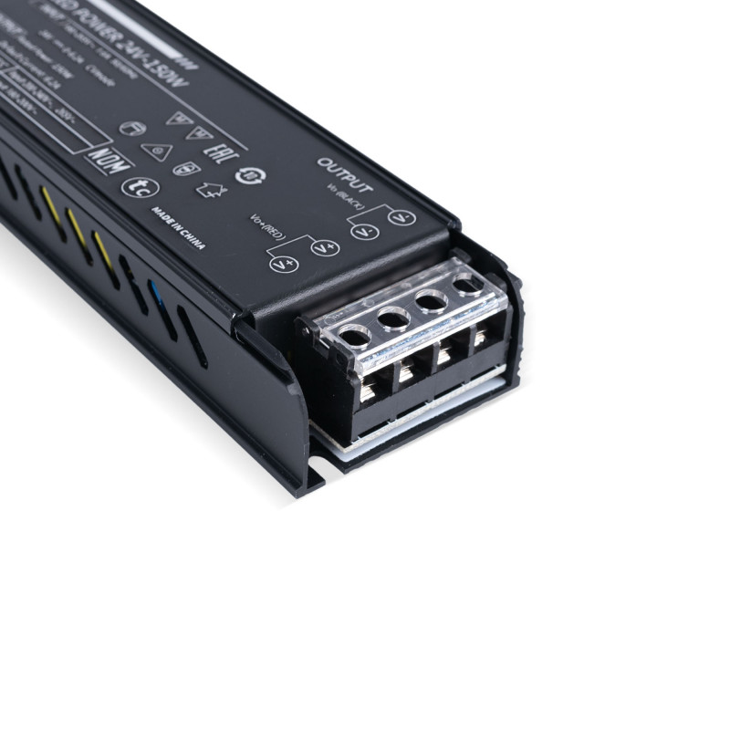 Slim power supply - 150W - 24V- 6.25A -High efficiency -IP20