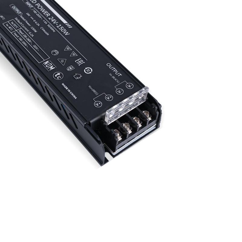 Slim power supply - 150W - 24V- 6.25A -High efficiency -IP20