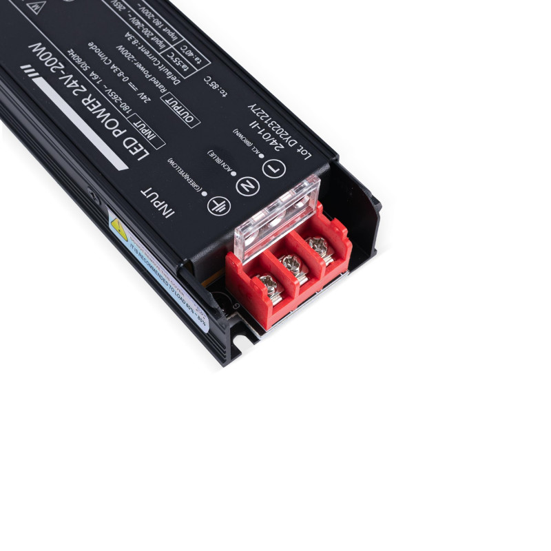 Slim power supply - 200W - 24V - 8.3A -High Efficiency -IP20