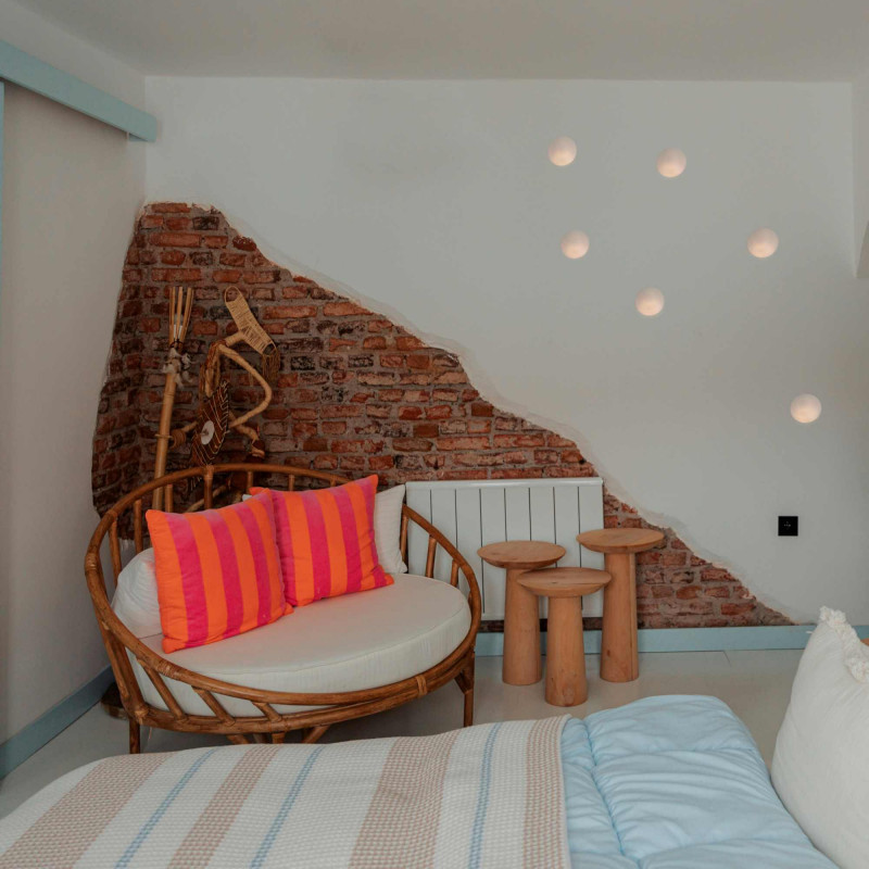 Recessed plaster wall light GU10 "MELON".