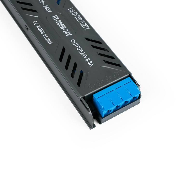 Slim Power supply 200W 24V - 8.3A - Quick connection - IP20