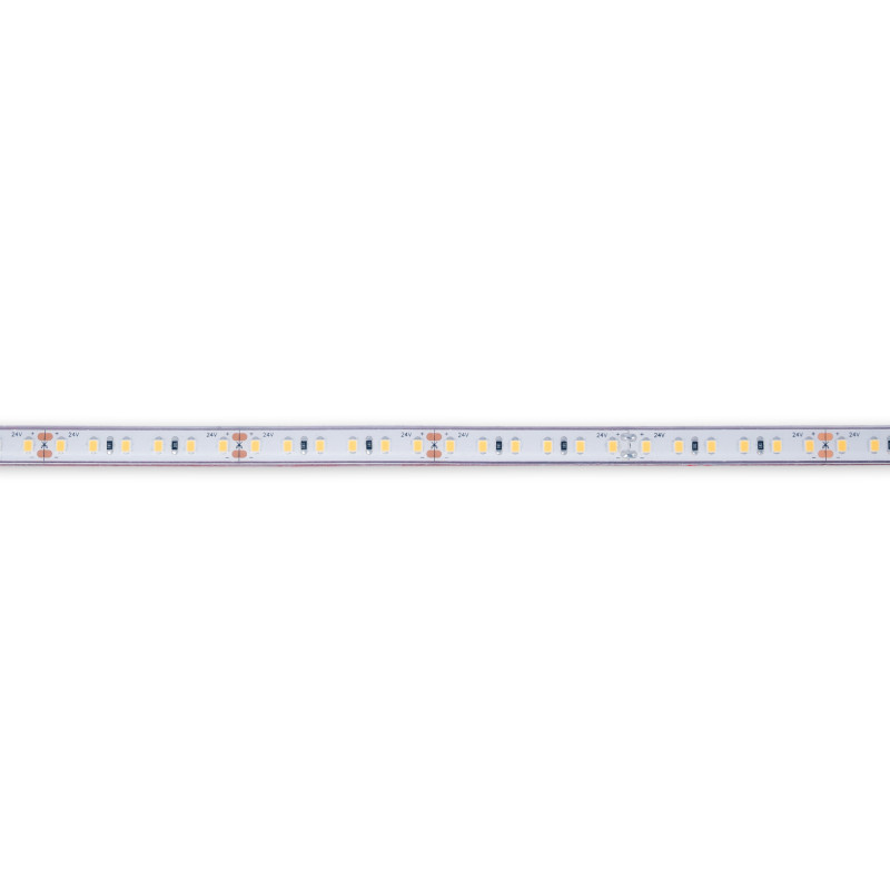 Submersible 24V DC LED Strip - Monochrome - 9.6W/m - 10mm - IP68 - 5 metres - 120LED/m