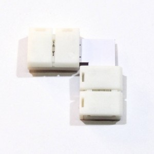 Connector for LED strips 8mm for 90º corners