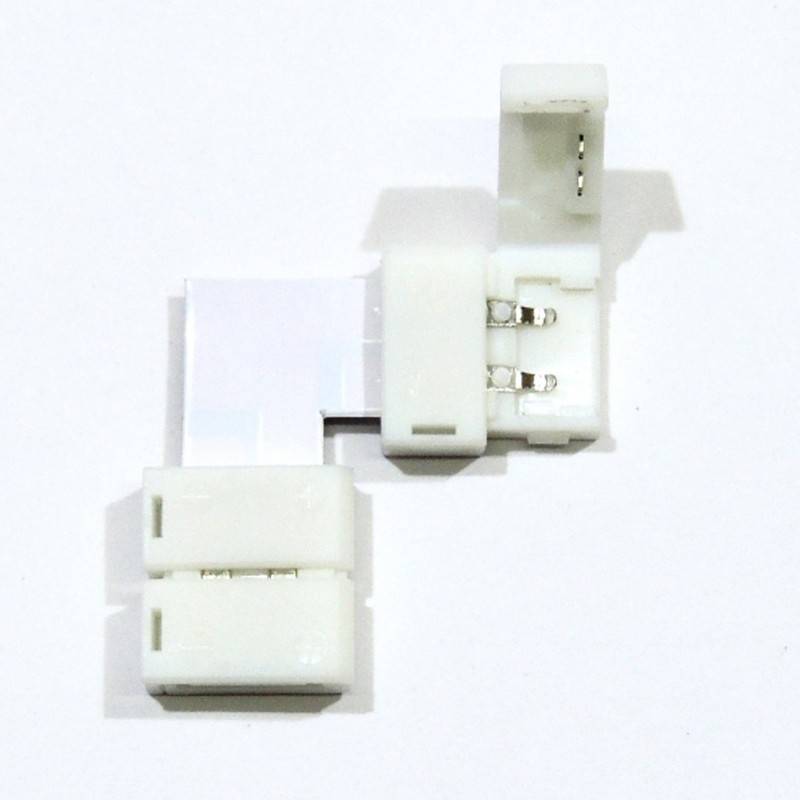 Connector for LED strips 10mm for 90º corners