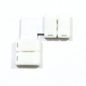 Connector for LED strips 10mm for 90º corners