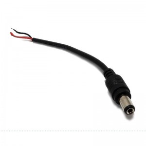 Jack RCA male quick connector for single color strip